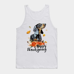 Happy Thanksgiving Dachshund Lovers Gifts Tank Top